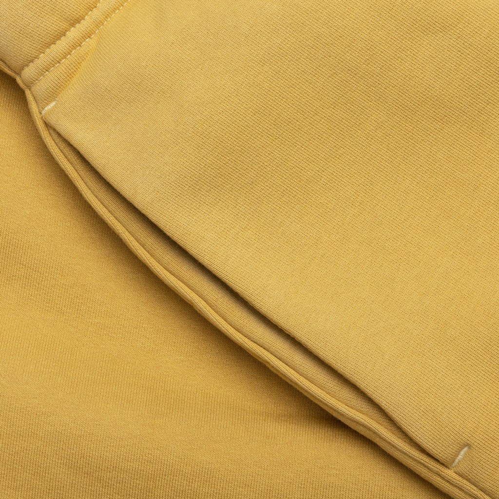 Heavy Fleece Soccer Short Amber
