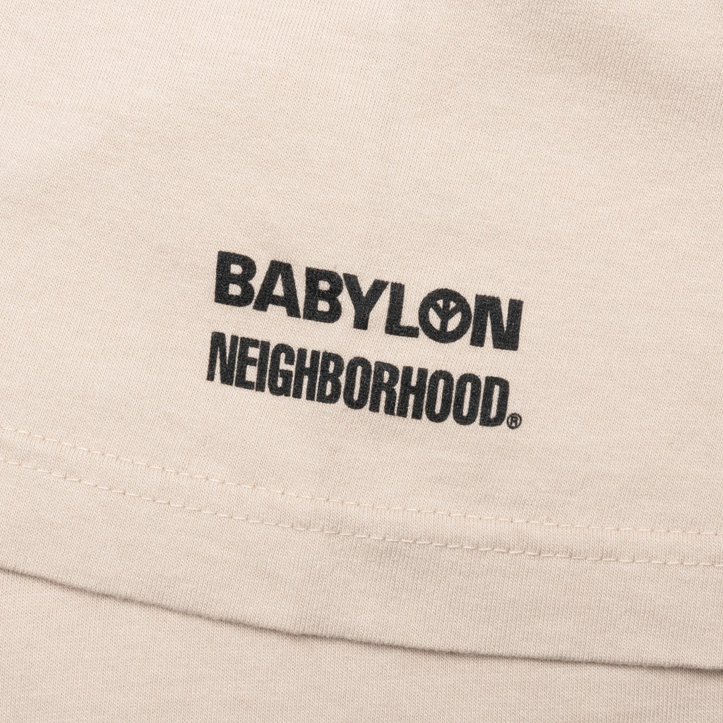 Neighborhood x Babylon Tee SS 2 Beige