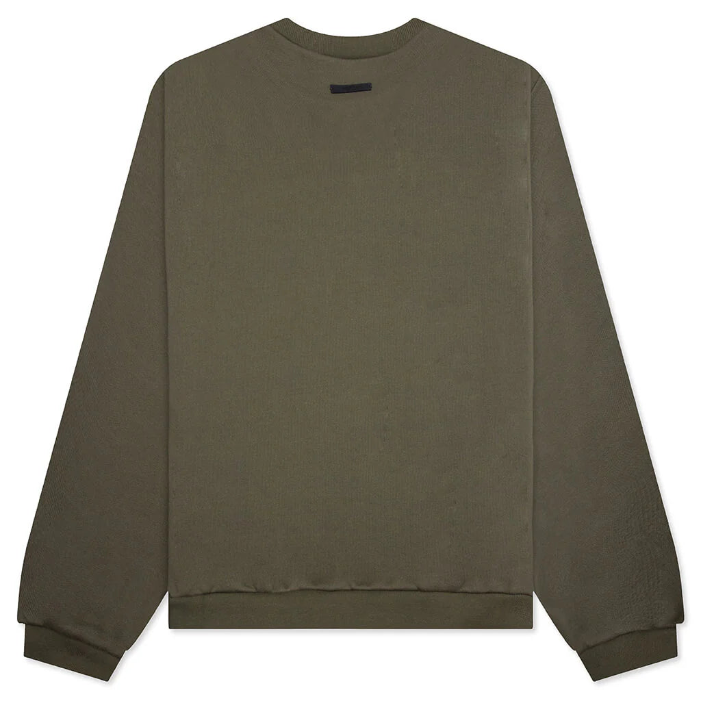 Fleece Crewneck Military