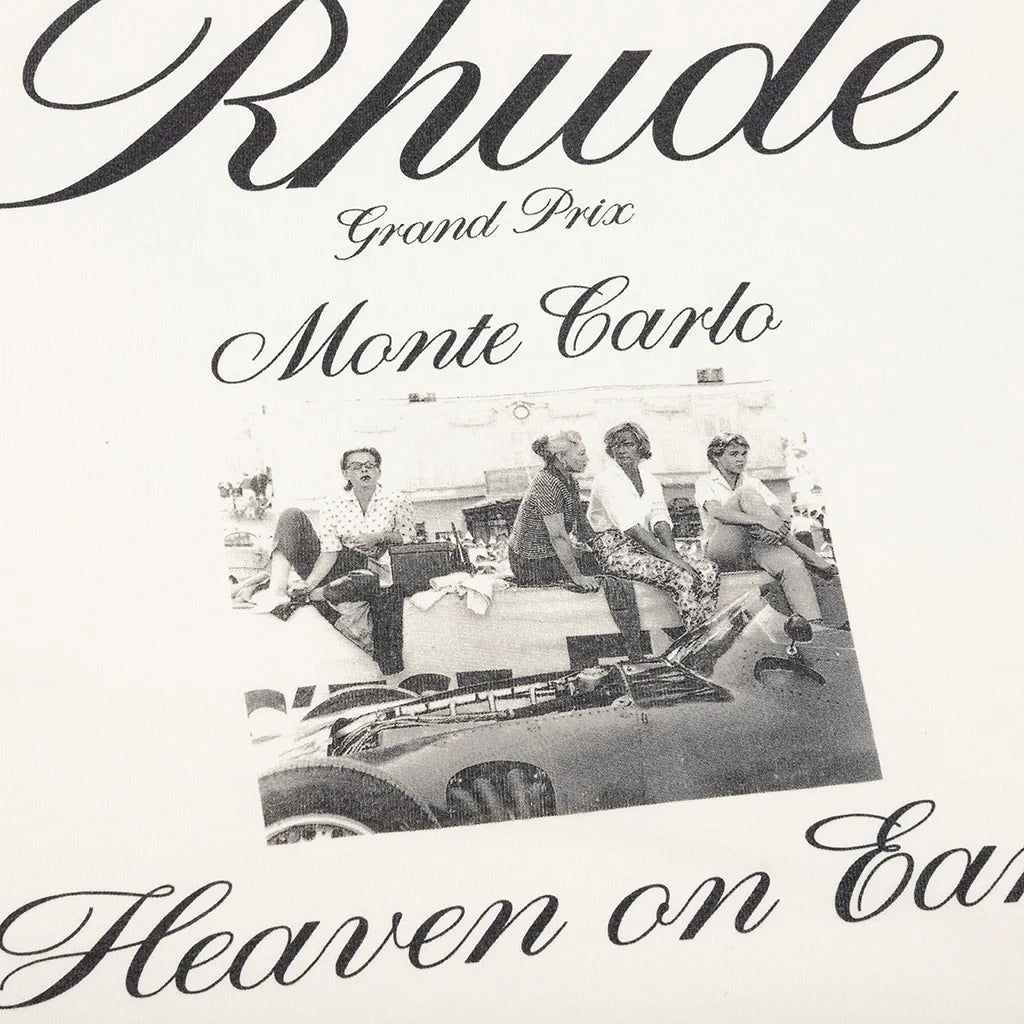 Heaven On Earth Tee Vintage White