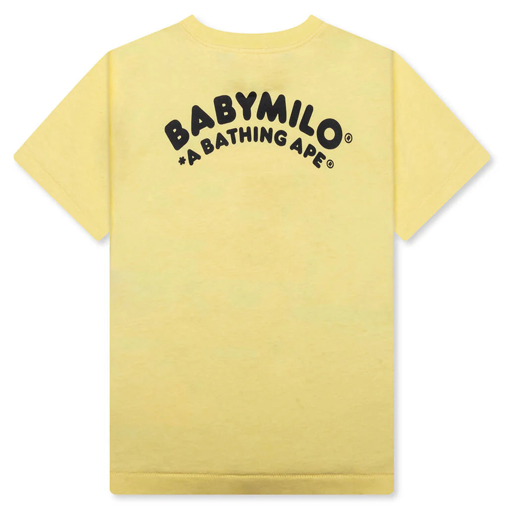 Kids Milo Face Tee Yellow