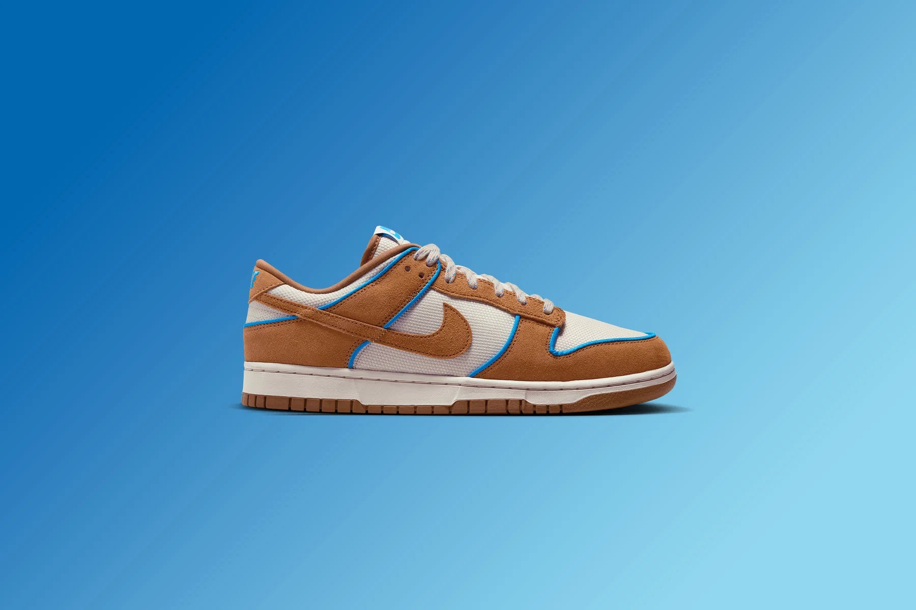 Dunk Low Retro Premium Light Orewood Brown Light British Tan Photo Blue