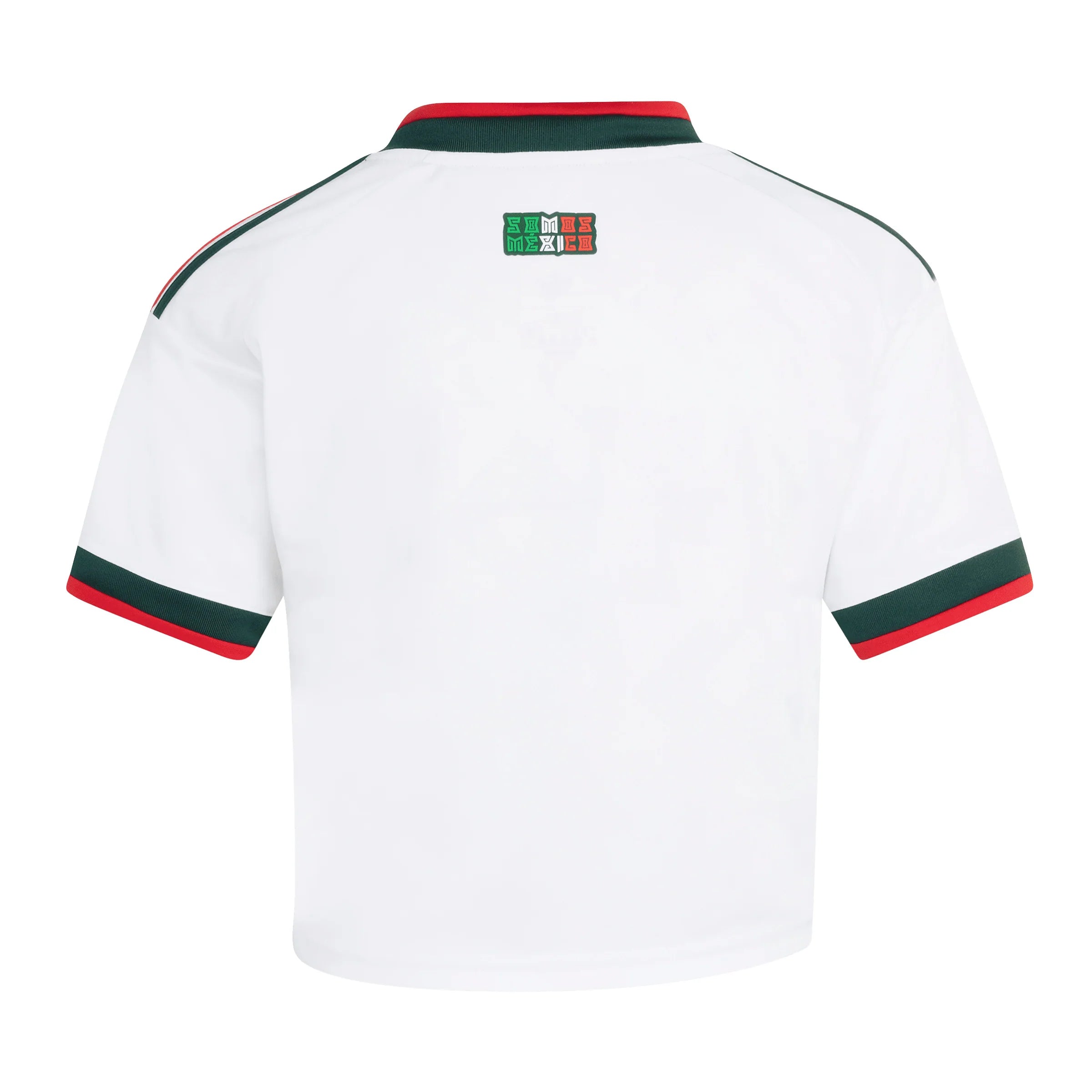 adidas Mexico Away Cropped Womens Soccer Jersey 2026 White