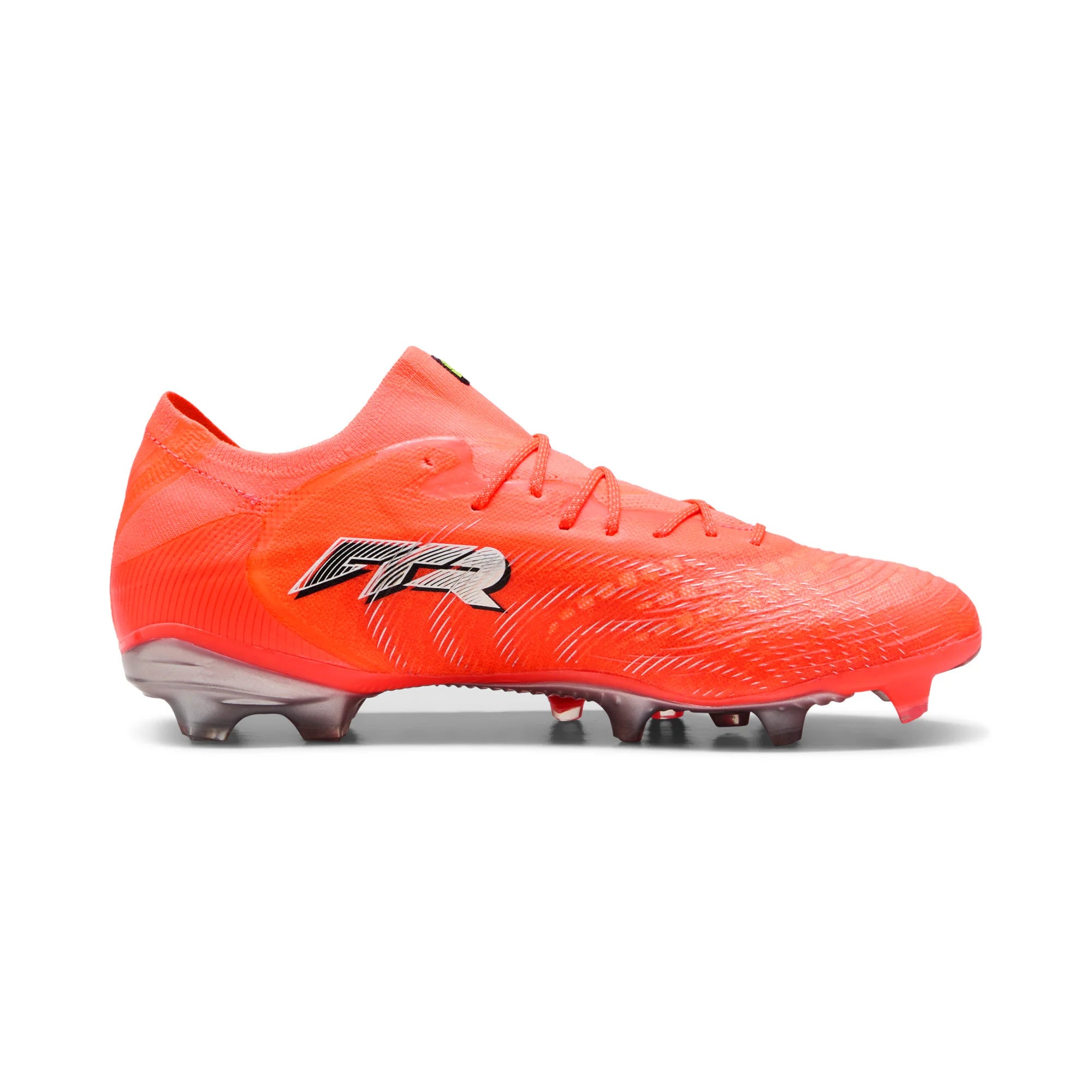 PUMA Future 9 Fusion FG AG Firm Multi Ground Mens Soccer Cleats Red White Black