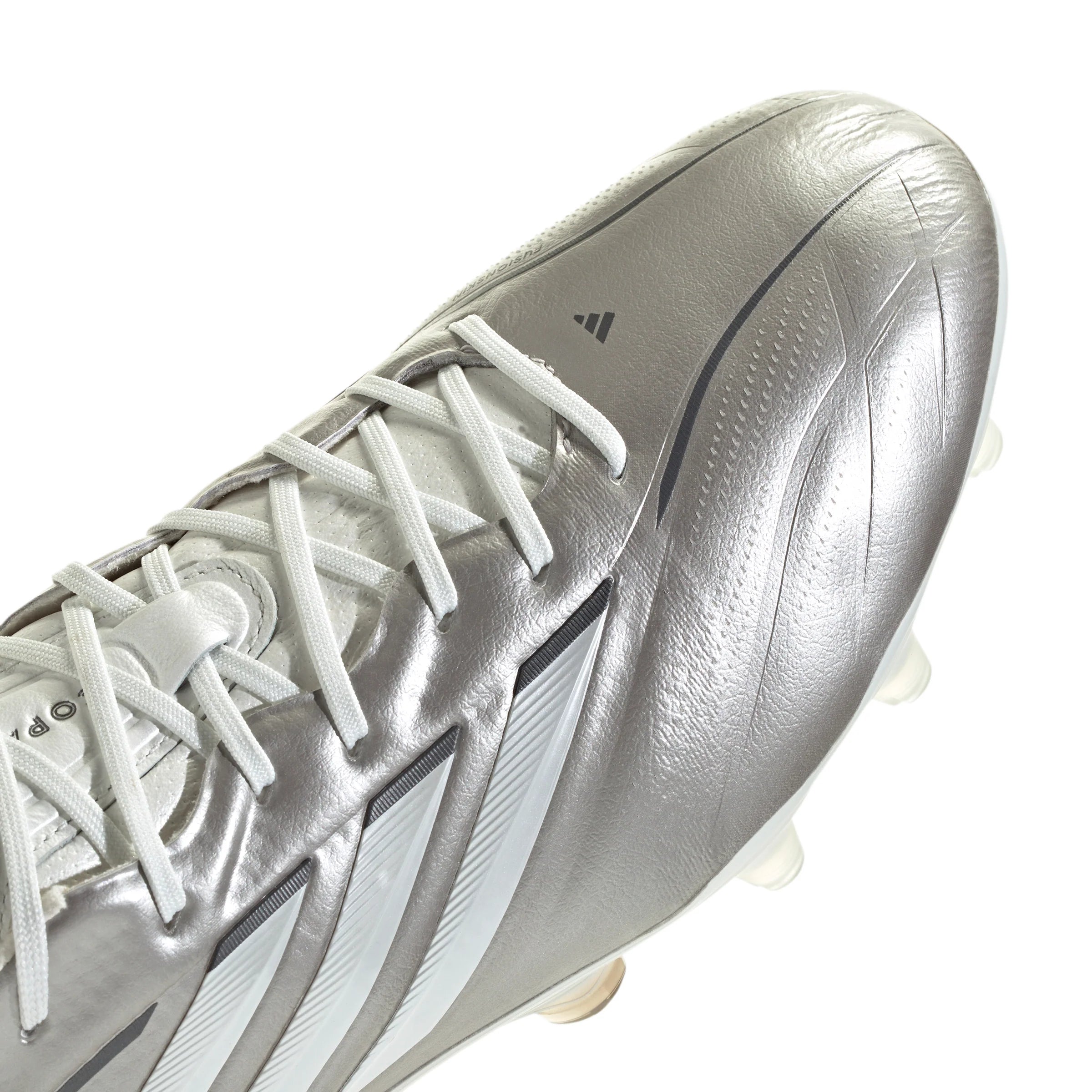adidas Copa Pure IV Elite FG Firm Ground Mens Soccer Cleats Metal Silver
