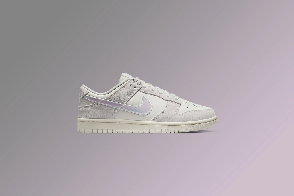 Womens Dunk Low Sail Multi Color Siren Red Hyper Pink