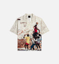 Air Jordan Camp Mens Short Sleeve Shirt Sail