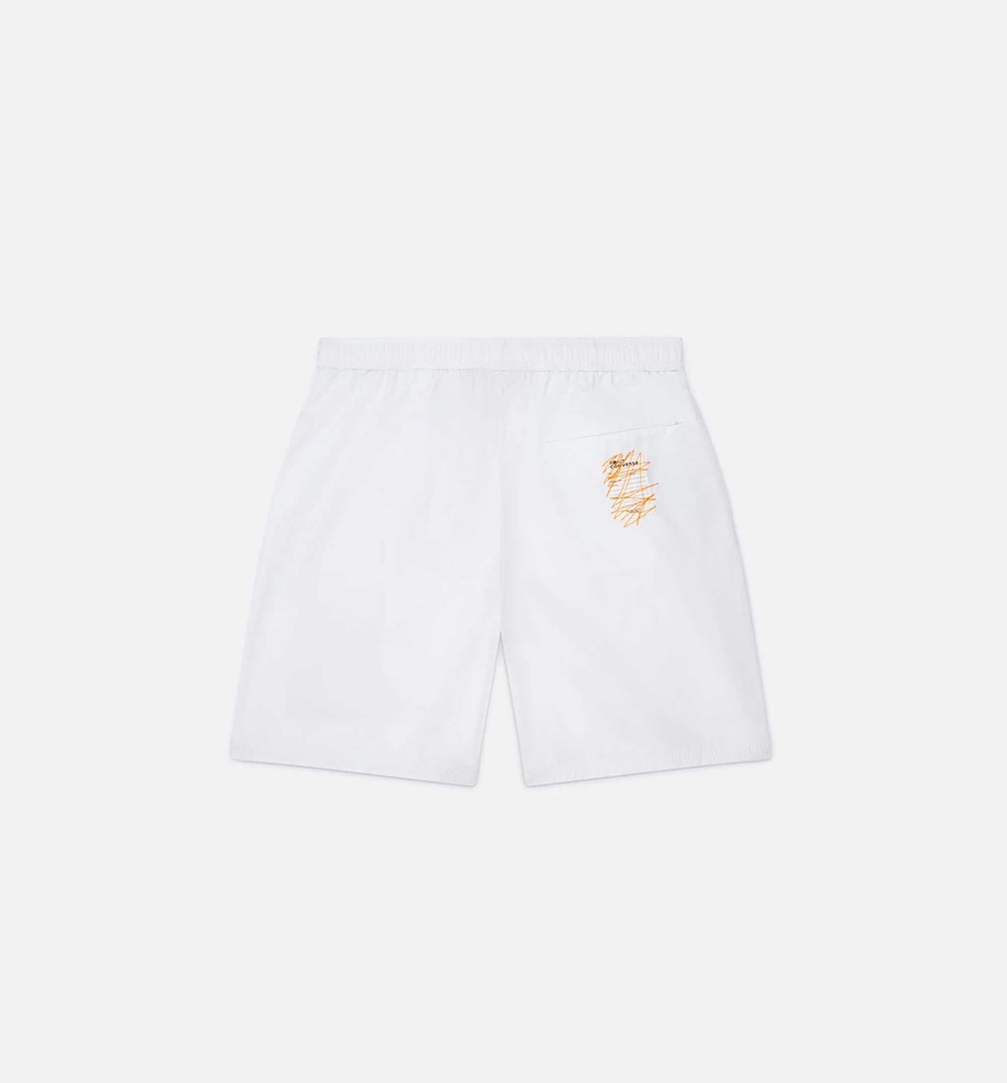 Mens Baggie Shorts White Blue Orange Black