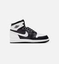 Air Jordan 1 Retro High OG Preschool Lifestyle Shoe Black White