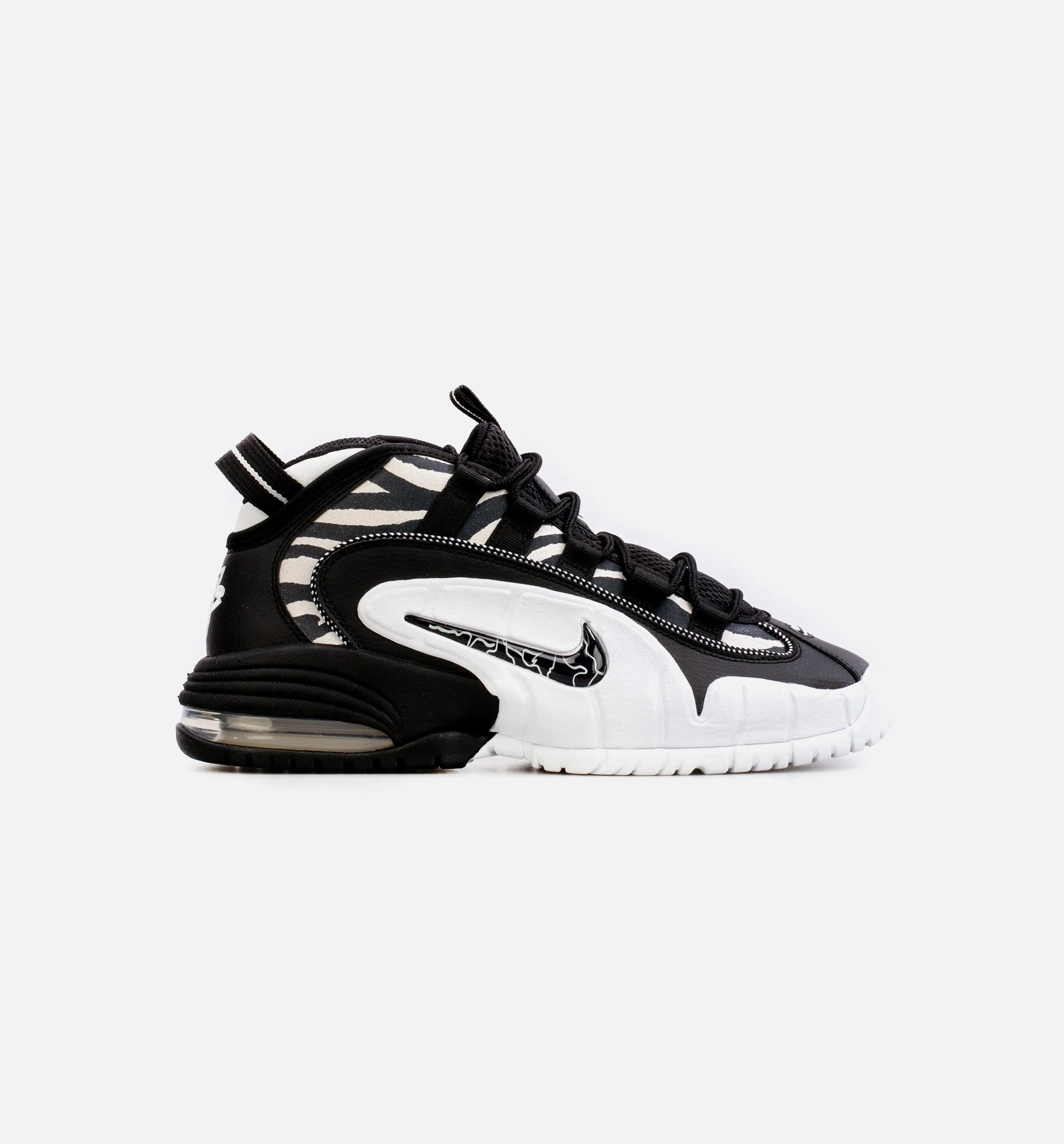 Air Max Penny 1 Tiger Stripes Mens Lifestyle Shoe Black White
