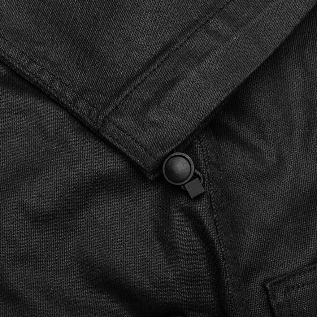 Fugitive Cargo Waxed Pants Black
