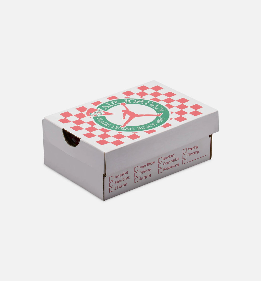 Air Jordan 4 Retro Preschool Lifestyle Shoe Sesame Fire Red Black White