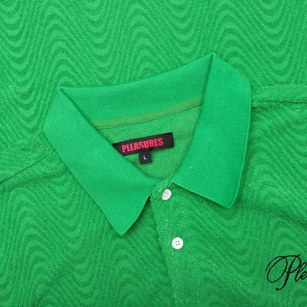 Zen Terry Boxy Polo Green