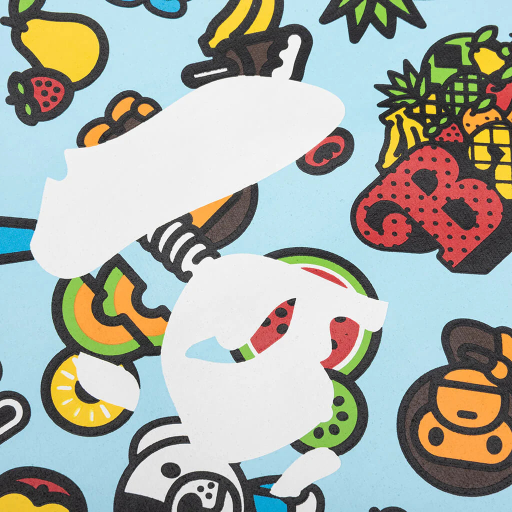 Kids Baby Milo Mixed Fruit Big Ape Head Tee Black