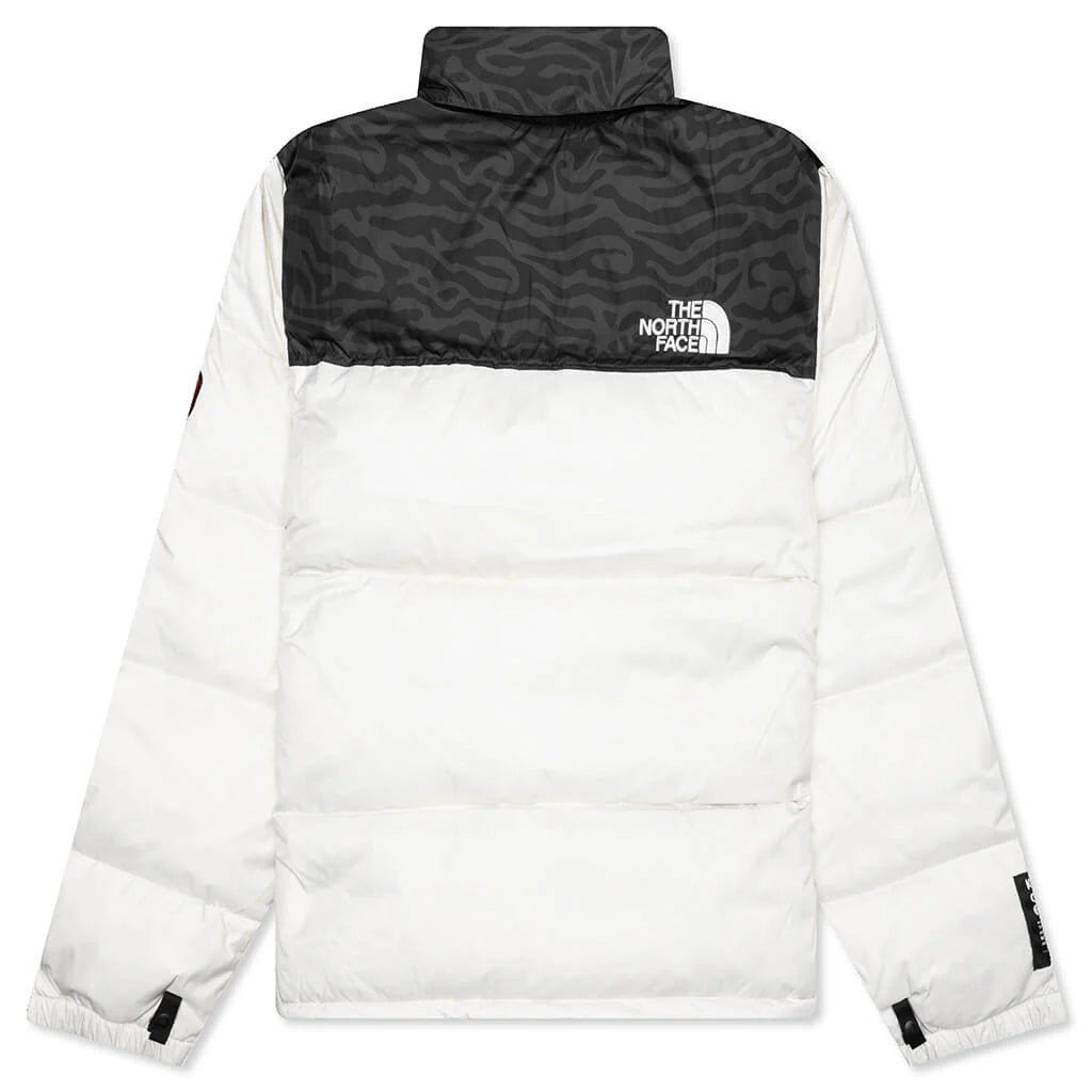 1996 Retro Nuptse Jacket White Dune