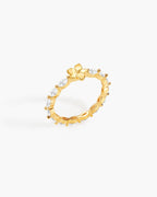 Elise Flora Marquise Ring