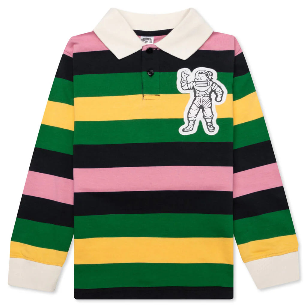 Kids BB Funnies L S Polo Navy Blazer