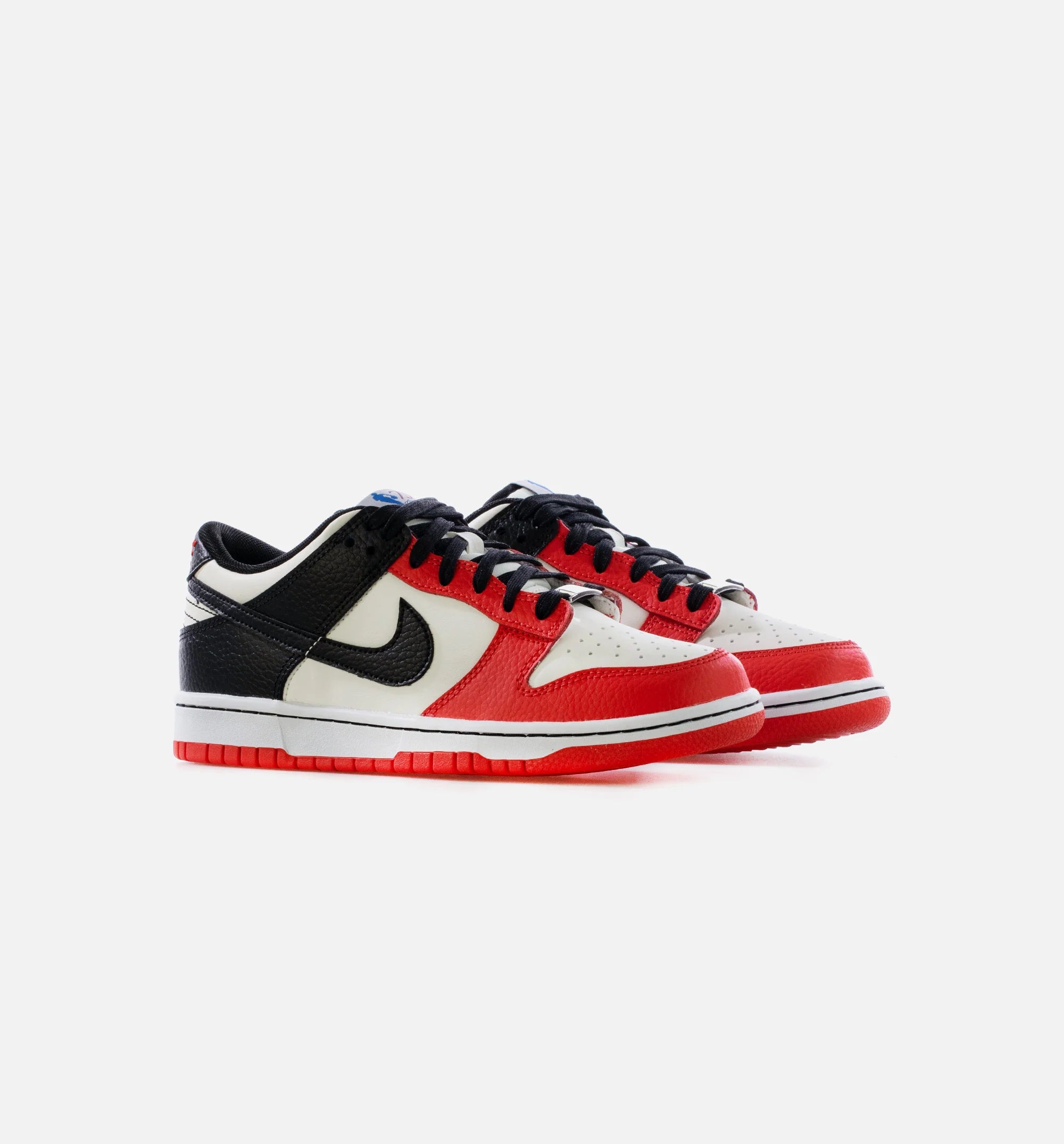 NBA Dunk Low EMB Chicago Grade School Lifestyle Shoe Sail Black Chile Red Limit One Per Customer