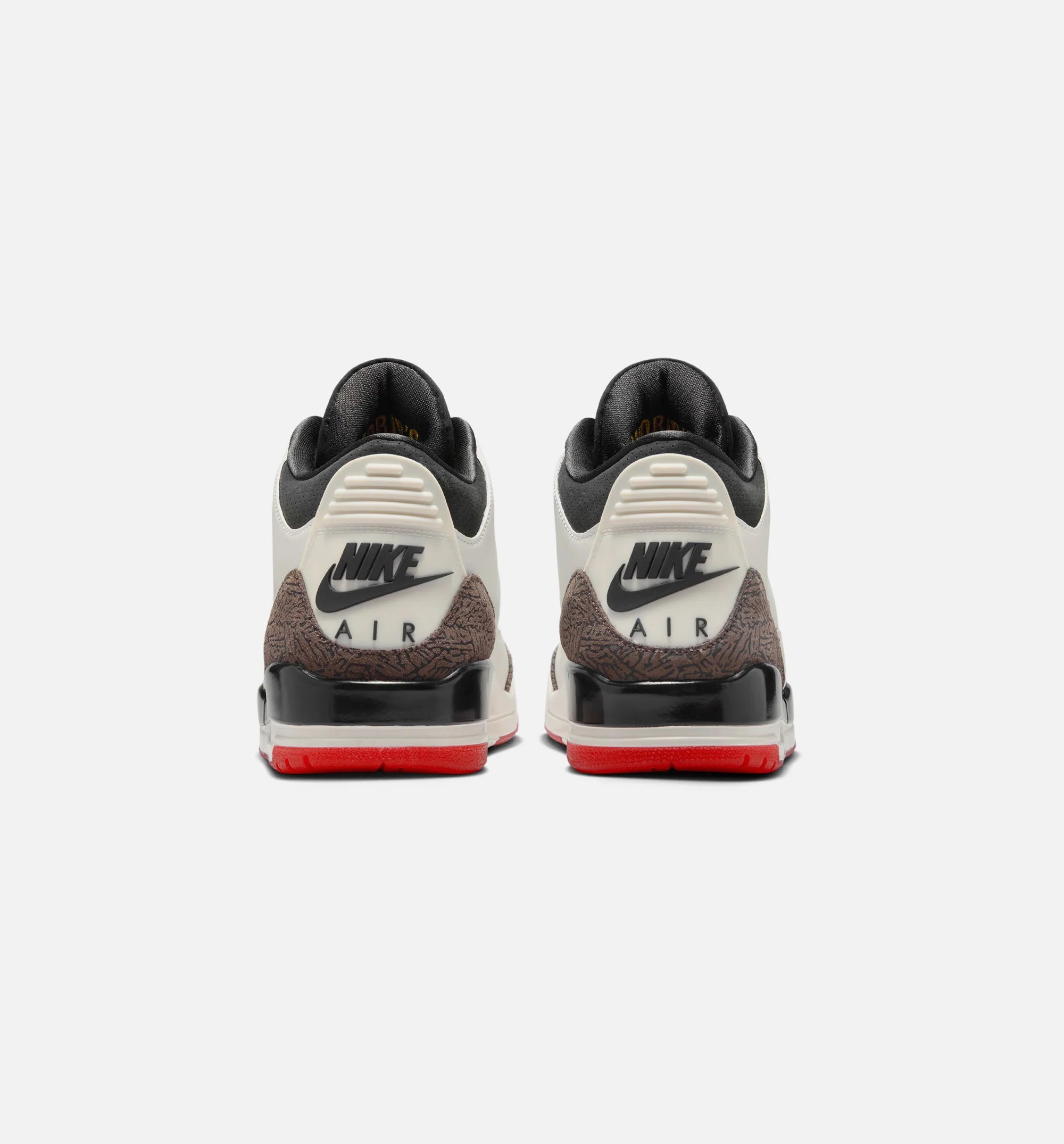 Air Jordan 3 Retro Sail and University Red Mens Lifestyle Shoe Sail Black University Red Pale Ivory Free Shipping