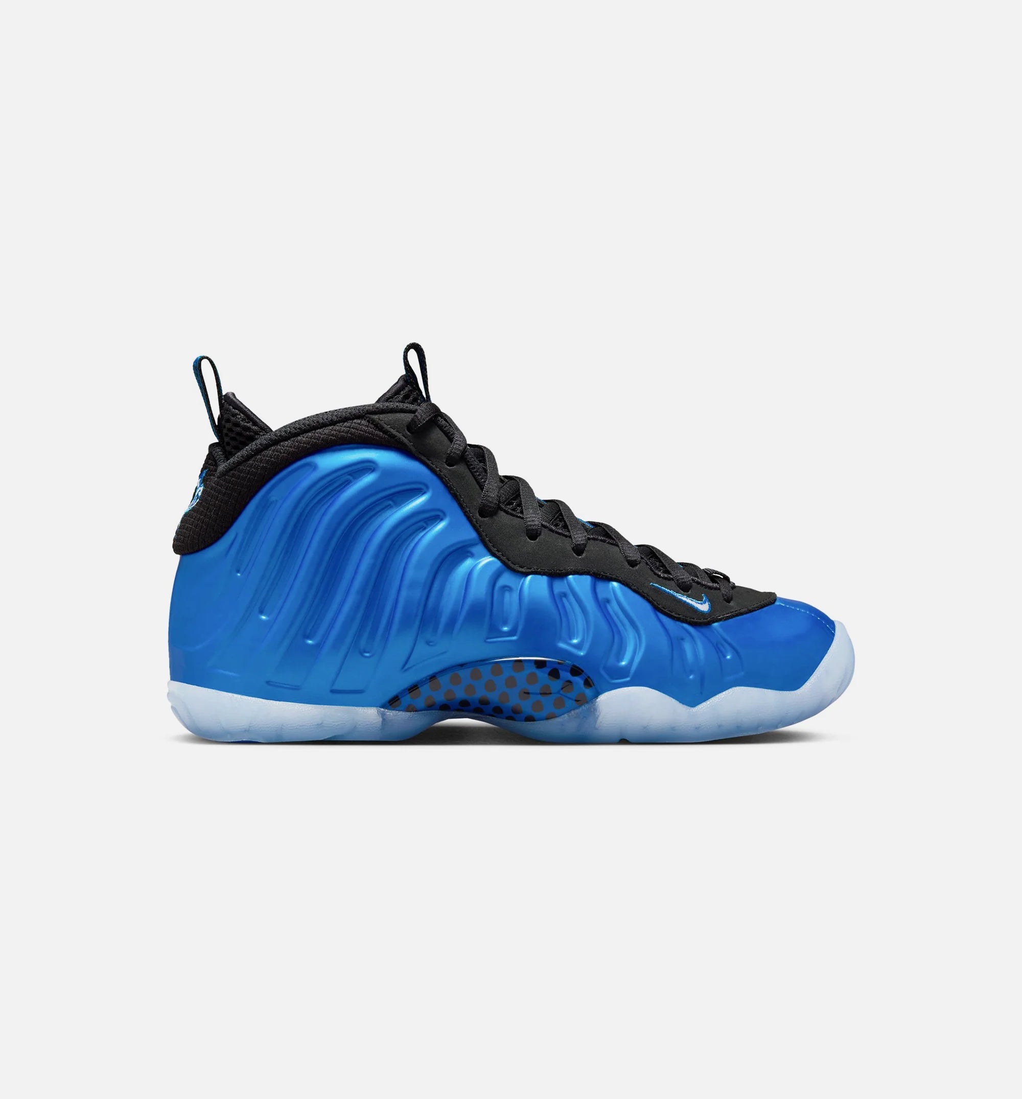 Little Posite One International Blue Grade School Lifestyle Shoe Neon Royal White Black Clear Free Shipping