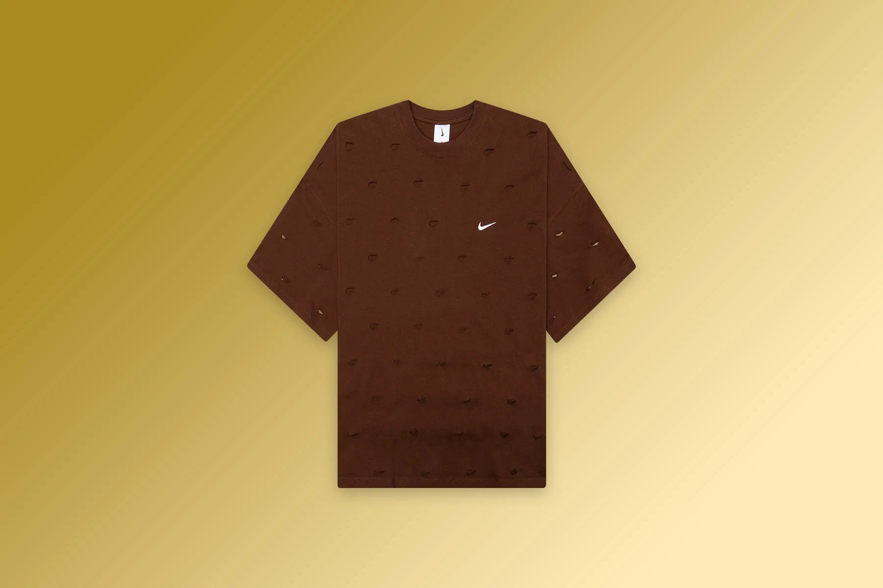 Nike x Jacquemus NRG HE Swoosh Tee Cacao Wow