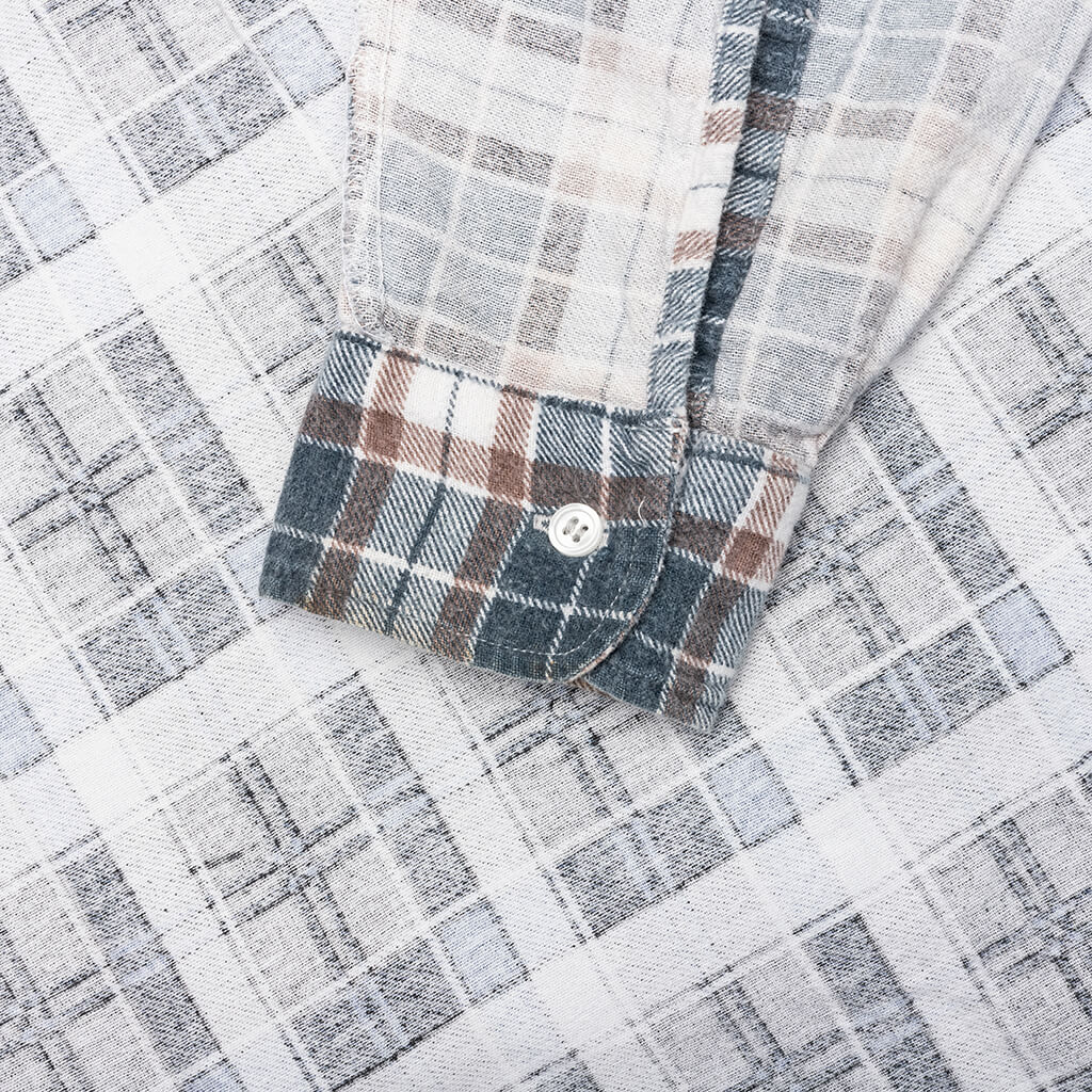 Ribbon Wide IO Flannel Shirt Assorted