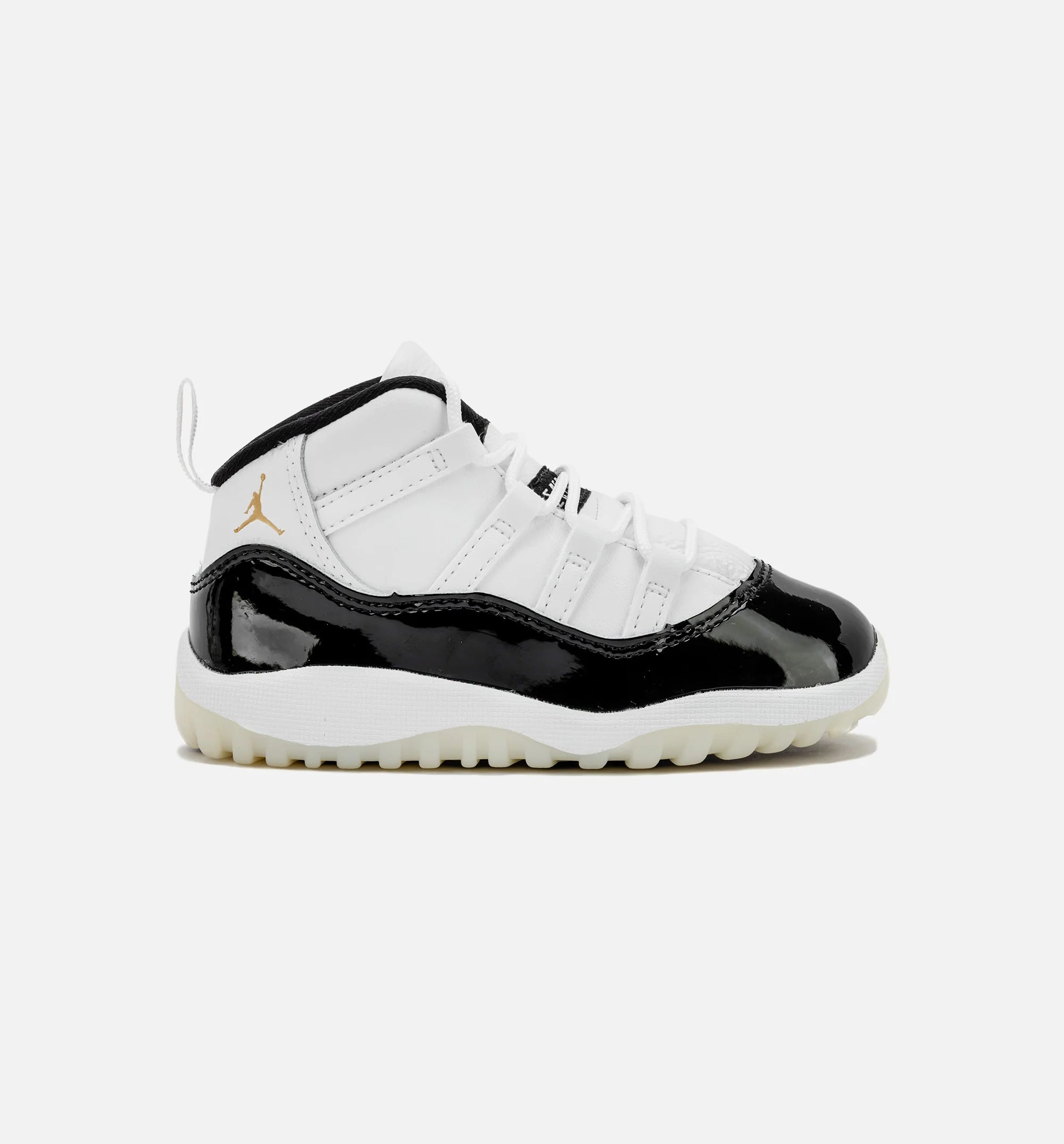 Air Jordan 11 Retro Gratitude Infant Toddler Lifestyle Shoe White Black Metallic Gold