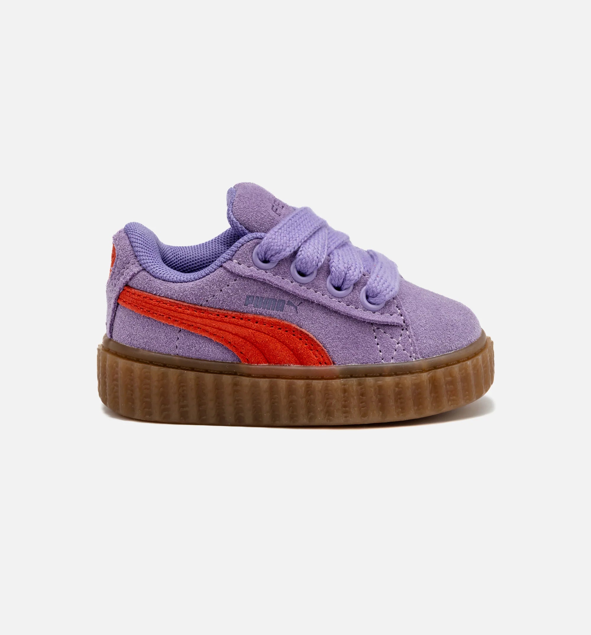 Fenty Creeper Phatty Infant Toddler Lifestyle Shoe Lavender Red Gum Free Shipping
