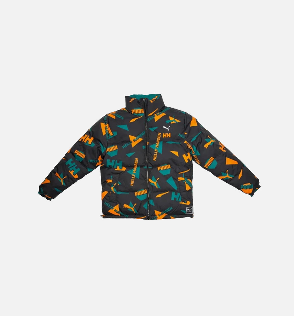 Puma X Helly Hansen Reversible Mens Jacket Teal Green