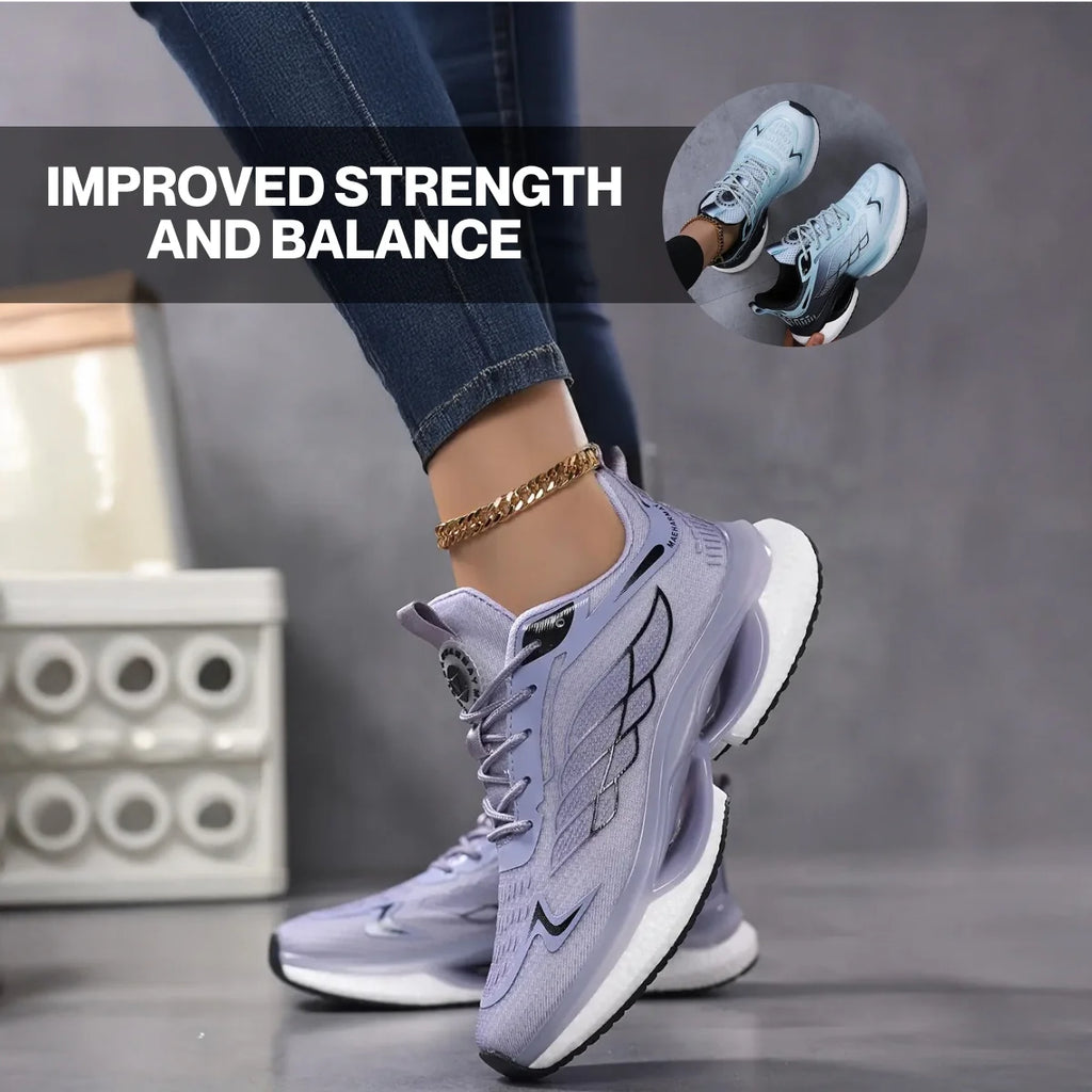 Aerion Wide Toe Box Hands Free Supportive Walking Shoes