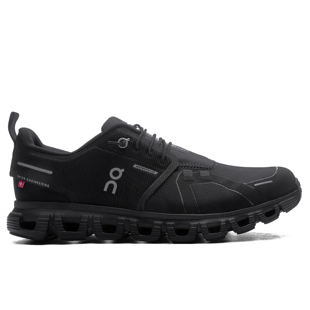 Womens Cloud 6 Waterproof Black Black