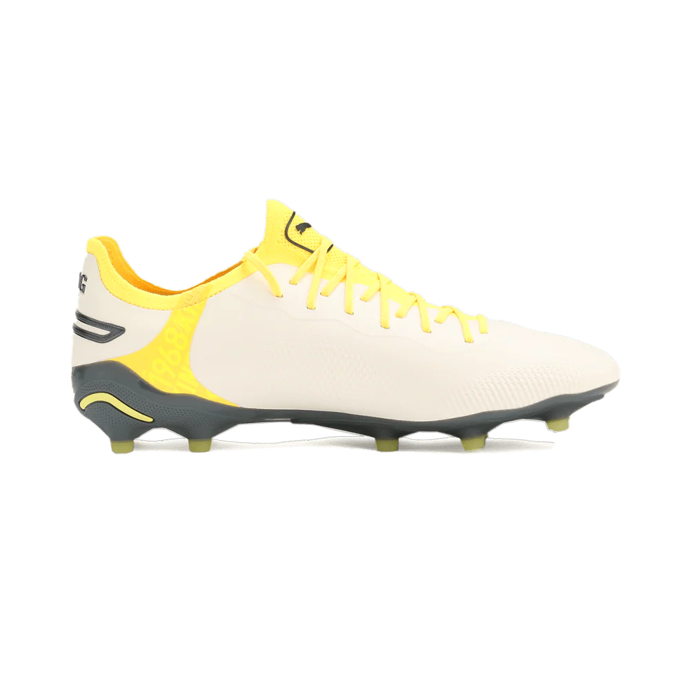 PUMA King Ultimate FG AG Multi Ground Soccer Cleats Alpine Asphalt Yellow