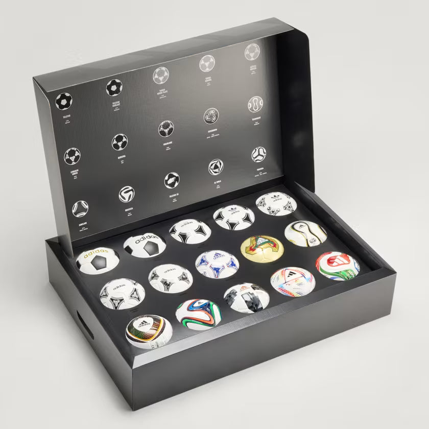 adidas World Cup Historical Ball Set Mini White