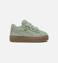 Fenty Creeper Phatty Earth Tone Infant Toddler Lifestyle Shoe Green Fog Gold Gum