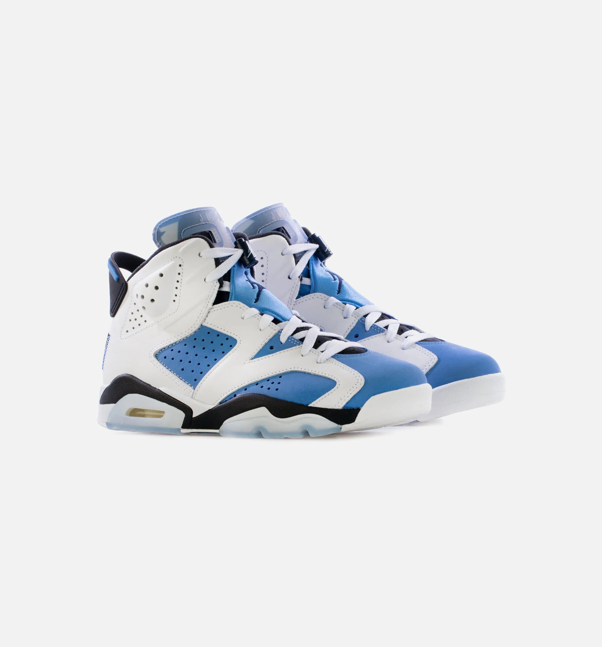 Air Jordan 6 Retro UNC Mens Lifestyle Shoe University Blue White Limit One Per Customer