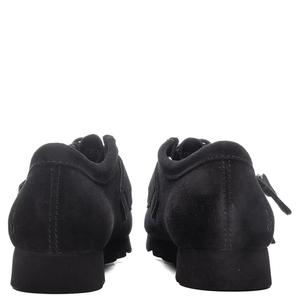 Clarks x Needles Walla Strap Lo Suede Black