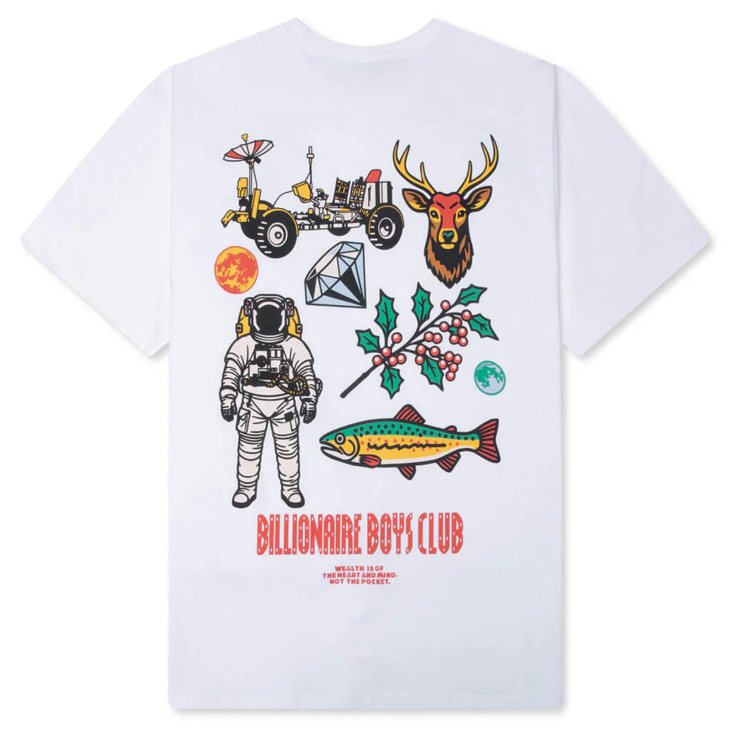 Outside S S Tee White