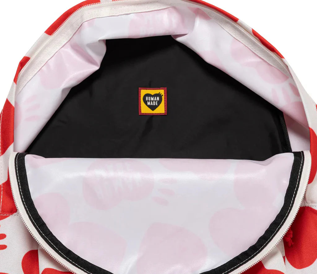 Heart Backpack White