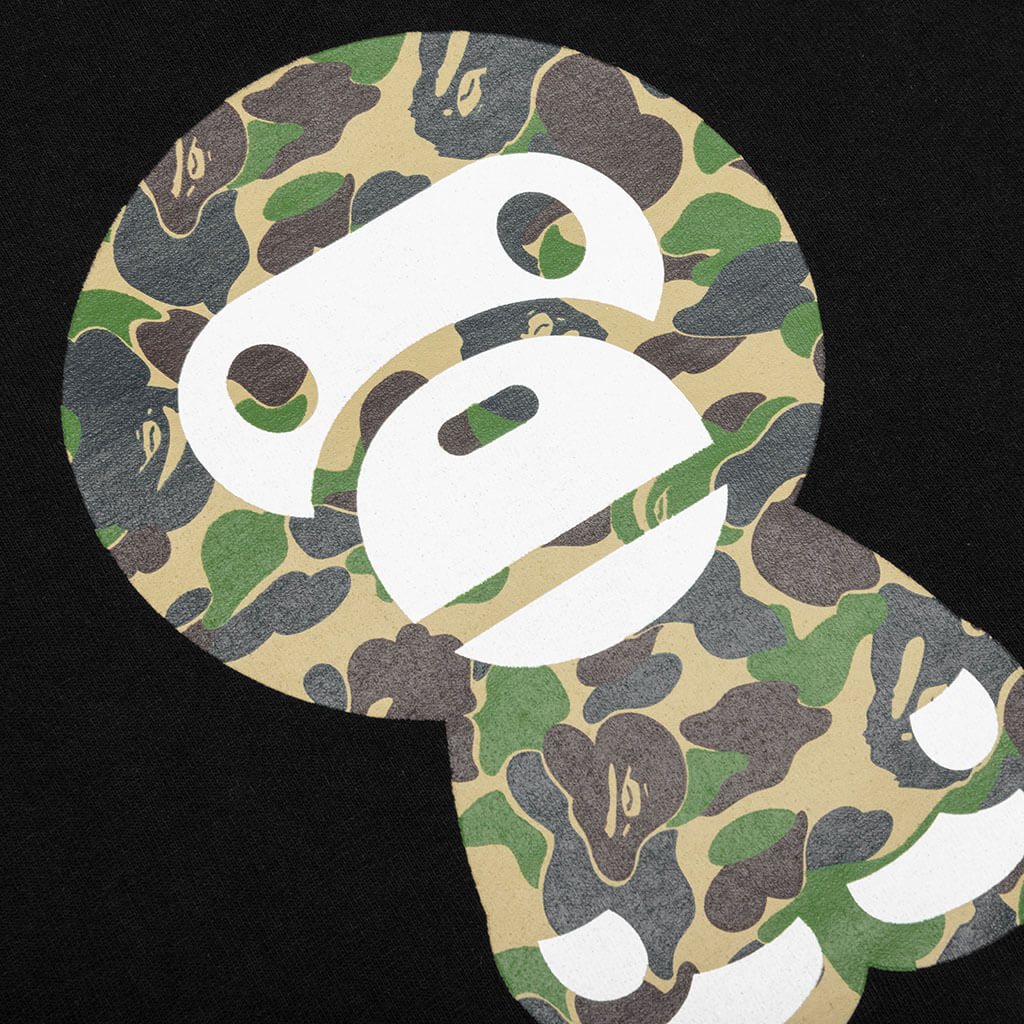 Kids Abc Camo Baby Milo Tee Black