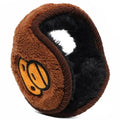 Kids Milo Face Earmuffs Brown