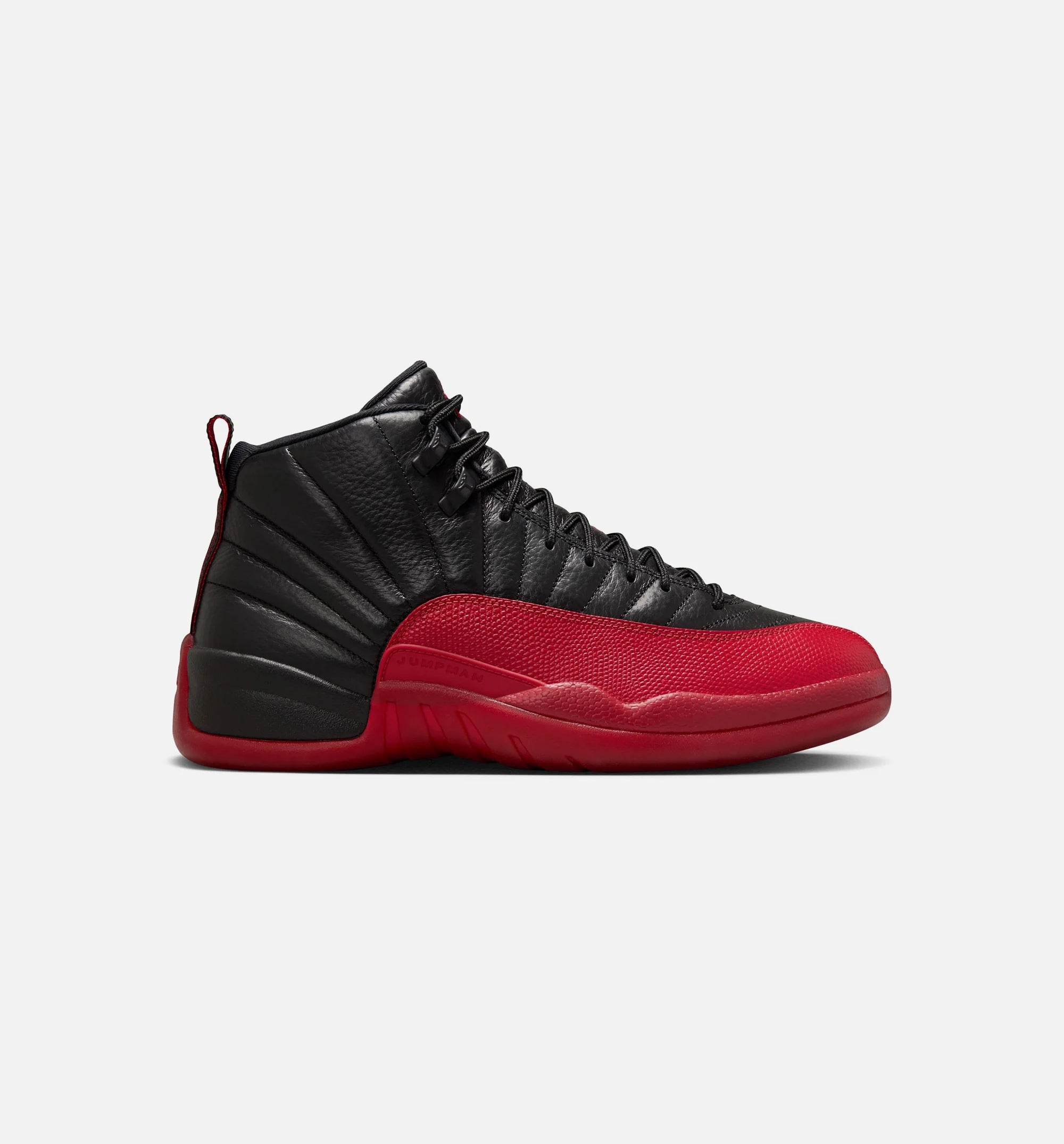 Air Jordan 12 Retro Flu Game Mens Lifestyle Shoe Black Varsity Red