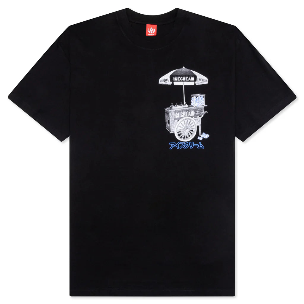 Cart S S Knit Oversized Fit Black