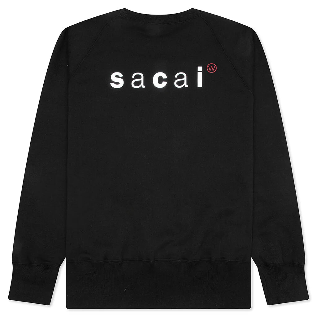 Sacai x WTAPS Print Pullover Black