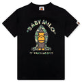Kids ABC Camo Milo Hoodie Tee Black Green