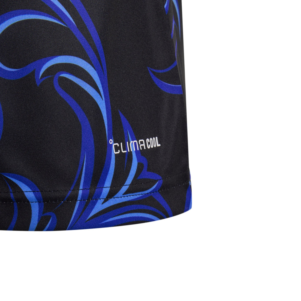 adidas Argentina Away Youth Soccer Jersey 2026 Black Blue
