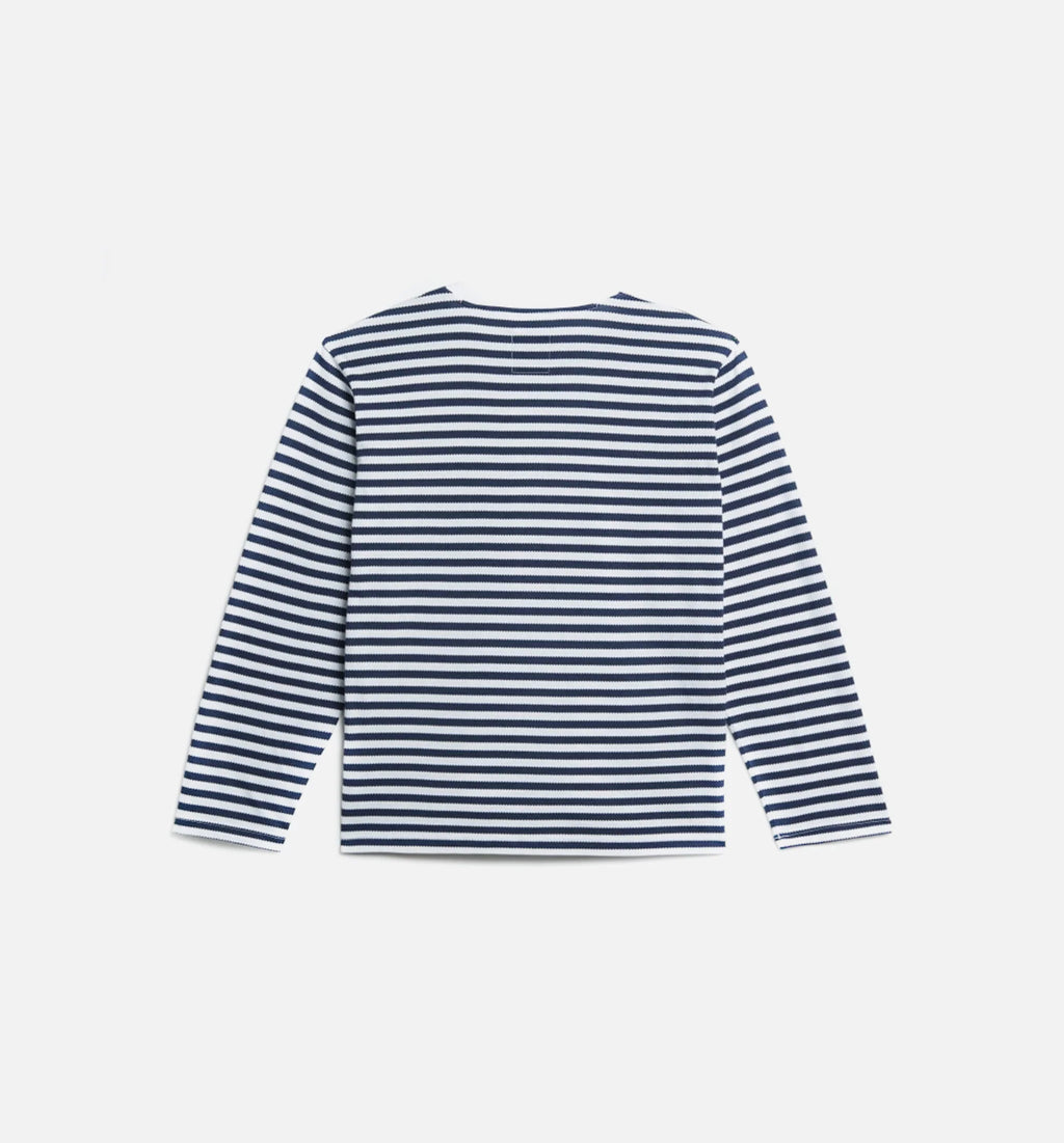 Human Made Long Sleeve Mens T Shirt White Navy