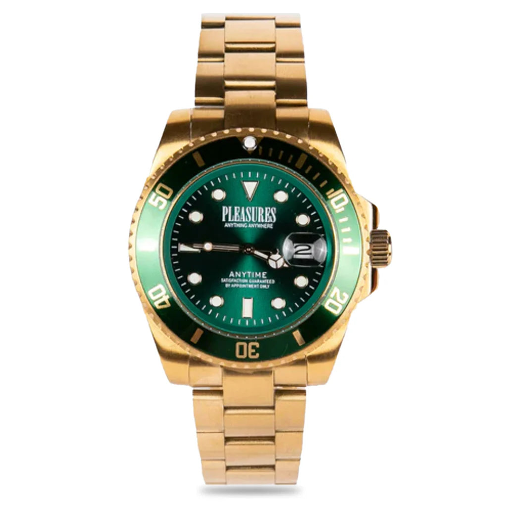 Anytime Watch Gold Green