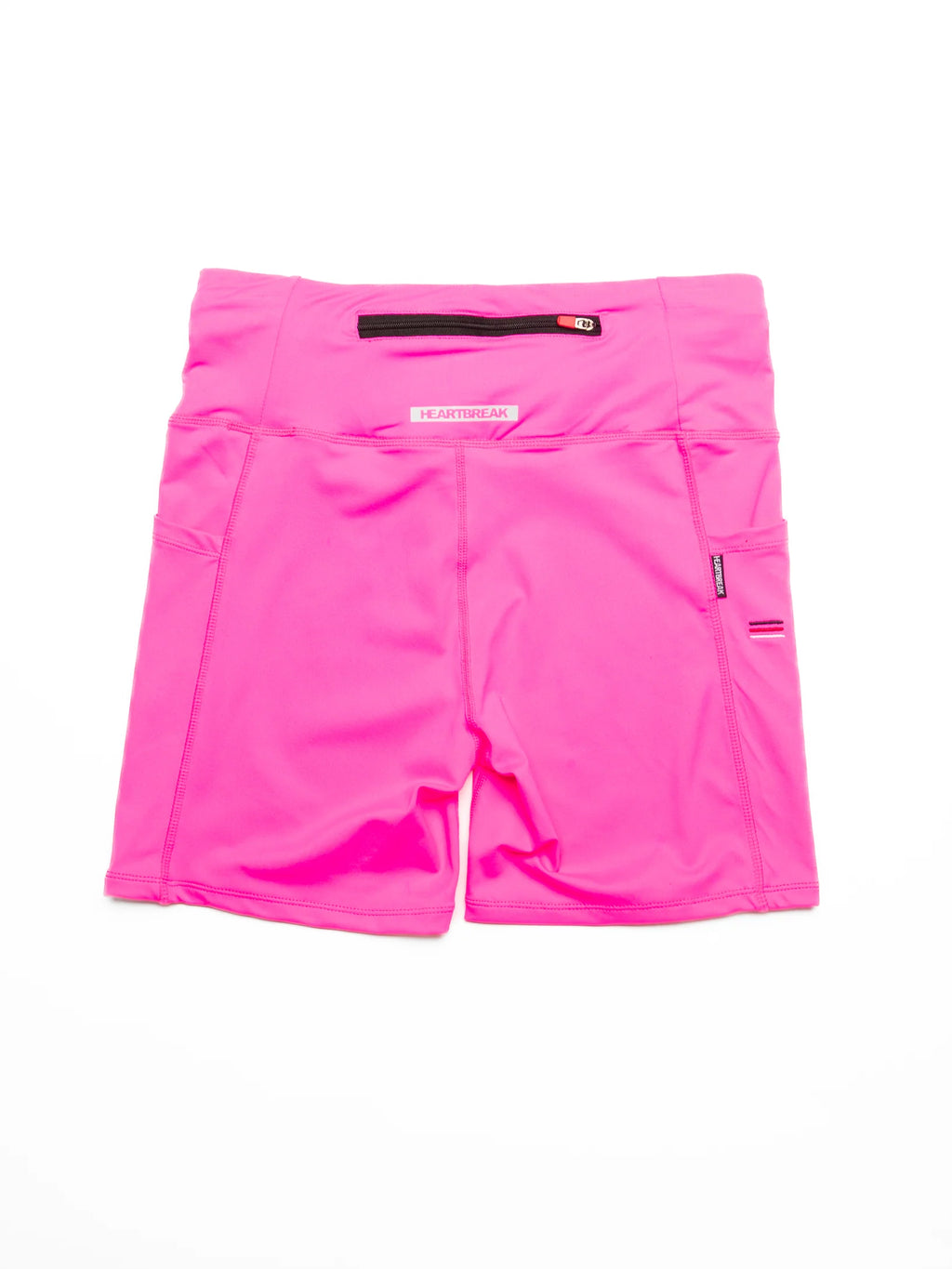 Heartbreak Womens Triple Pocket 5 Running Shorts