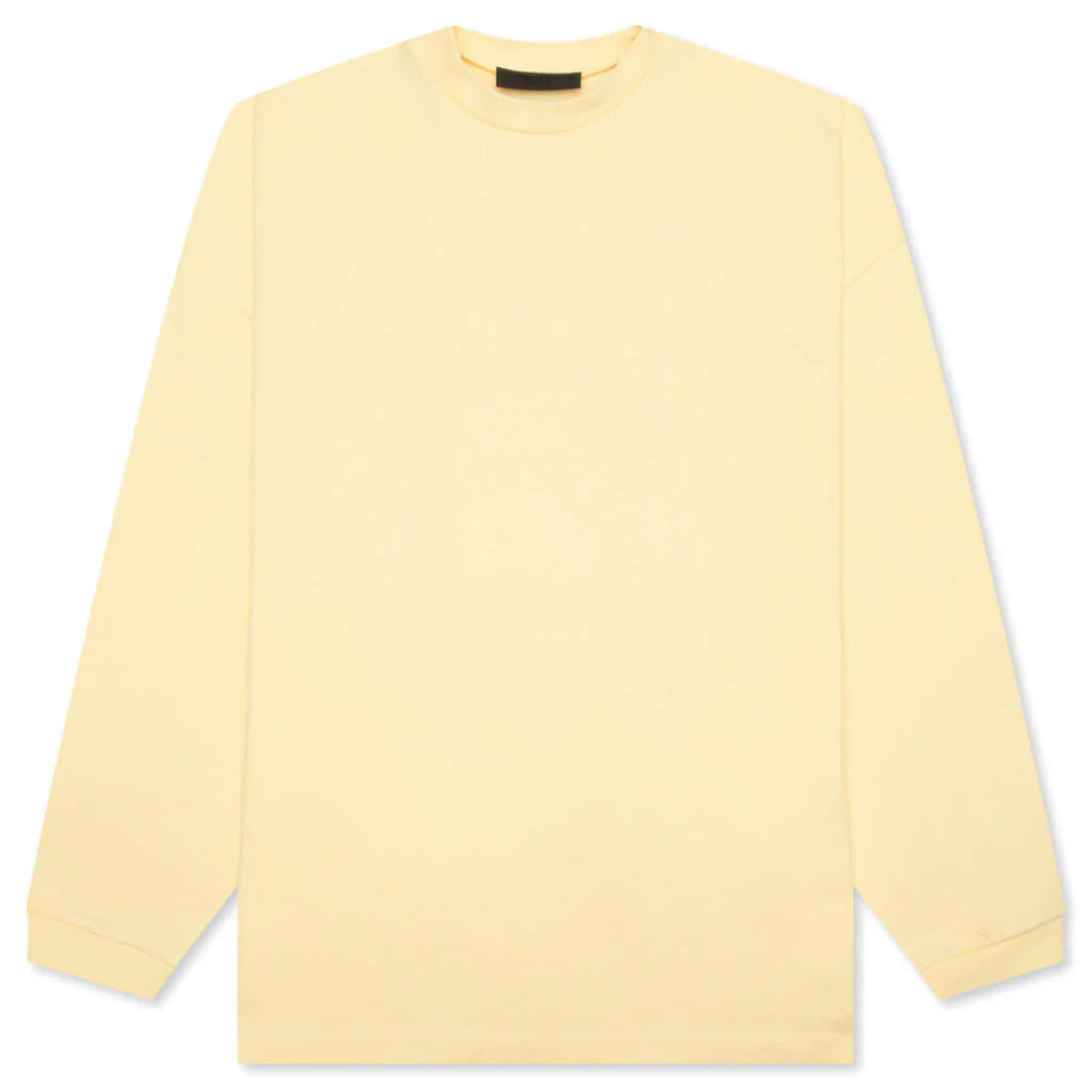 Heavy Jersey L S Tee Garden Yellow