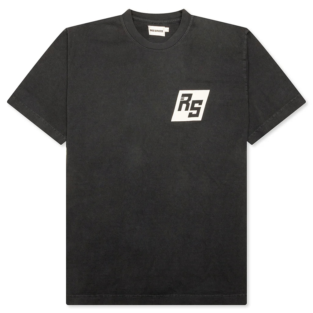 Shop T Shirt Faded Black